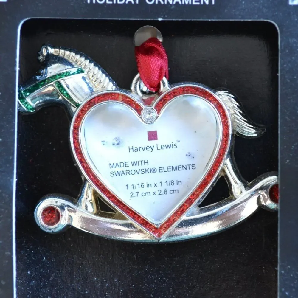 NWT Harvey Lewis Picture Frame Christmas Ornament